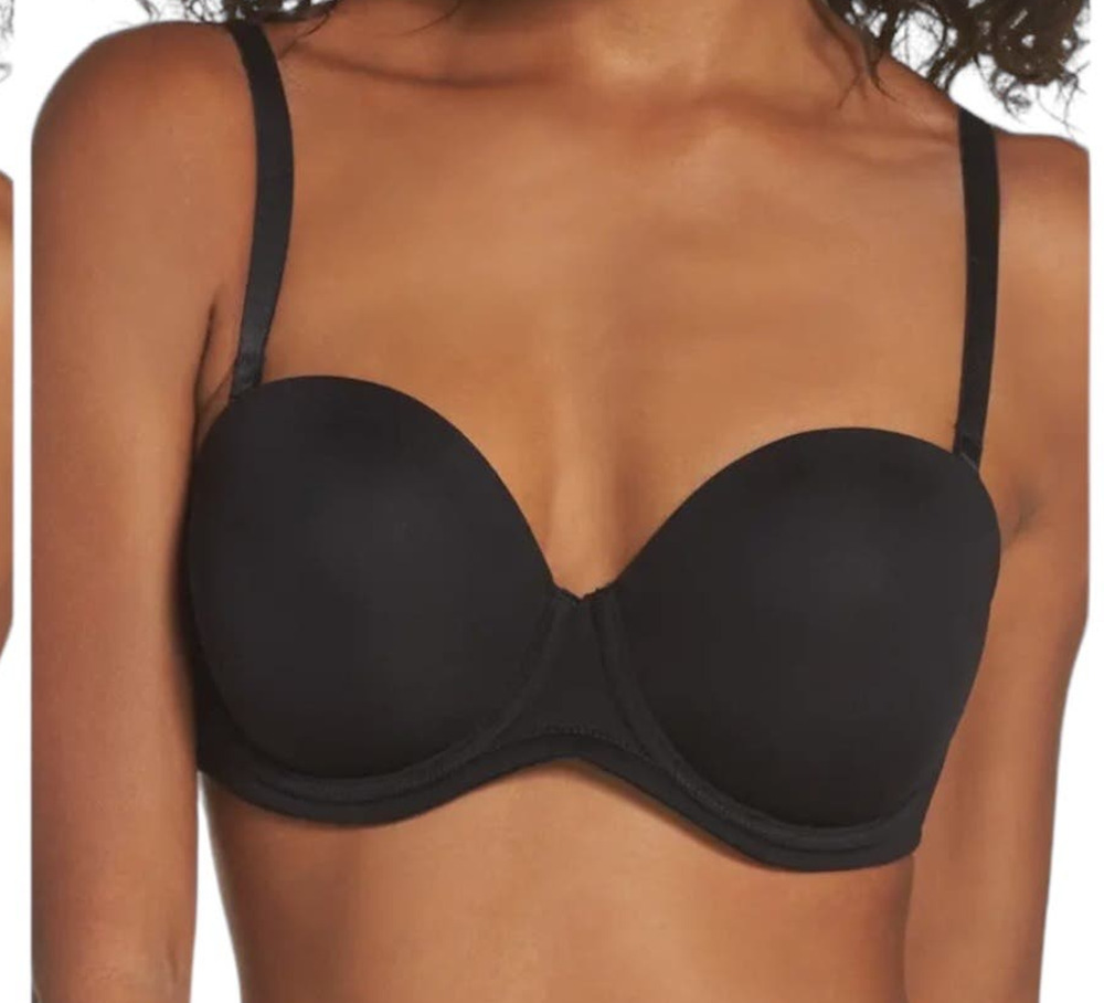 Wacoal 854119 Red Carpet Convertible Strapless bra black 36C